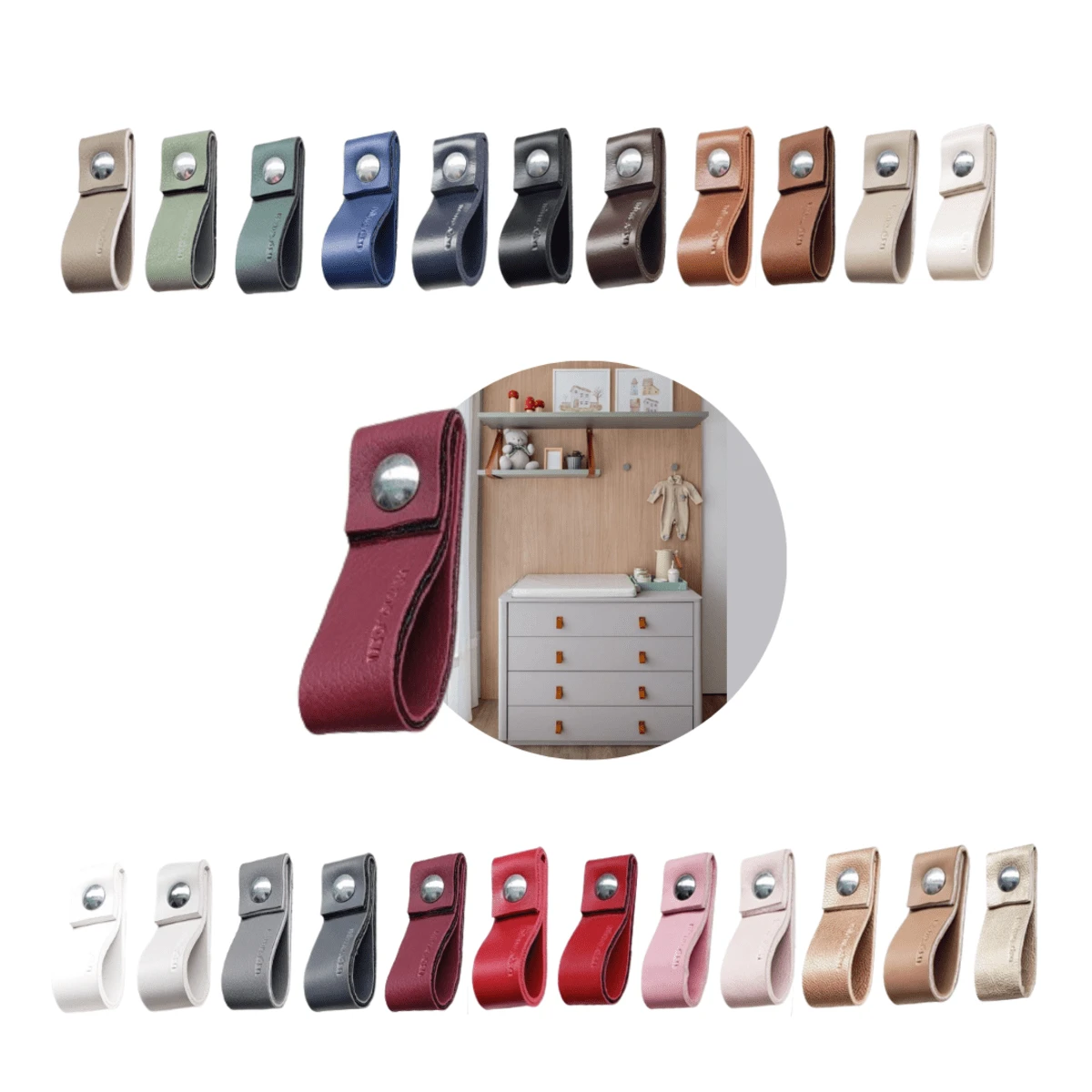 Cabinet Pulls - Cà tím - Xem 1