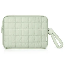 ETRONIK Puffy Laptop Sleeve 13 Inch 14 Inch, Laptop Case For MacBook Pro 14 Inch Laptop Sleeve, MacBook Air M2 Sleeve 13 Inch, IPad Pro 12.9, Cute Puffer Laptop Cover Carrying Case With Pocket - Green - View 2