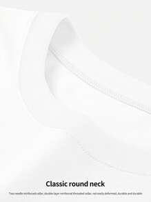 Của phụ nữ  chạy Áo Tay áo dài Màu thuần Vòng cổ Áo sơ mi Giải trí Điền kinh Thoáng khí Thoải mái Đáy Khỏe mạnh Tập thể dục Yoga Quần áo Của phụ nữ Quần áo - trắng - Xem 2