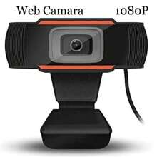 Web Cam Camara Web Hd 1080P USB PC Cámara para Computadora Micrófono USB / 3.5