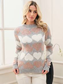 Women Sweaters - 淺灰色 - 查看 3