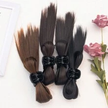 1 件装合成接发夹，爪式马尾夹，适合女士休闲、发饰、发爪、爪夹、发夹、发夹 - 彩色 - 查看 3