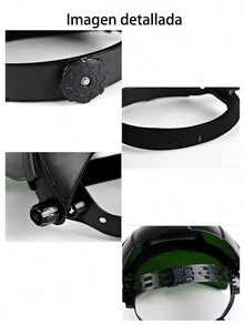 Careta Para Soldar Con Oscurecimiento Automático, Pantalla - Verde - Ver 6