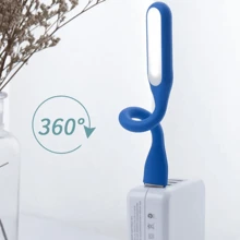 Mini Usb Lâmpada Dobrável Portátil Luz Brilhante Led Para Notebook Laptop Power Bank A Melhor - Multicolorido - Visão 4