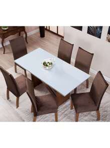Kitchen Chair Covers - Rỉ Nâu - Xem 3