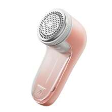 Usb Powered Lint Remover, Portable Fabric Shaver Clothes Fuzz Razor, Sweater Shaver For Clothing, Couch, Carpet, Curtain - Pink - View 5
