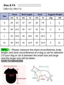 1pc Black & White Striped Pet Suspender Pants, Hooded Jumpsuit Outfit For Small Dogs & Cats - Black and White - View 2