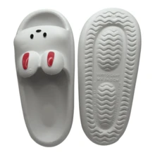 Sandalias Chanclas Conejo Sponge Mujer Antideslizante - Blanco - Ver 11