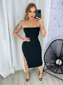 Women Dresses - 黑色 - 查看 1