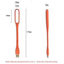 Mini Usb Lâmpada Dobrável Portátil Luz Brilhante Led Para Notebook Laptop Power Bank A Melhor - Multicolorido - Visão 6