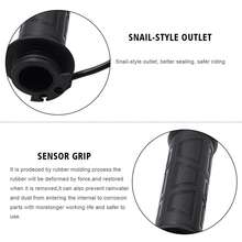 Motorcycle Heated Handle Bar Motorbike Adjustable Heating Grips Warmer Handlebar - Black - View 7