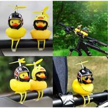 Electric Bike Accessory-Black Rubber Duck - Black - View 7