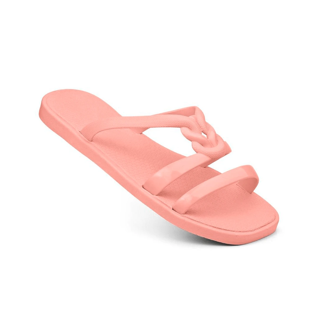 Women Flat Sandals - 淺粉色 - 查看 1