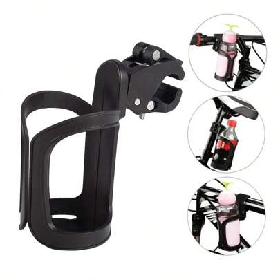 1 Stück 360-grad Drehbarer Getränkehalter Für Fahrräder, Mountainbikes, Kinderwagen Und Rollstühle - Anti-rutsch-flaschenregal