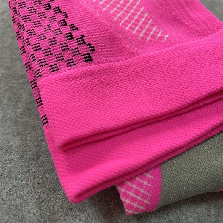 运动户外 3 双/包 男式女式户外运动跑步健身房健身压缩运动袜 - 彩色 - 查看 4