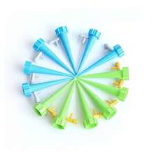 10入組定時自動滴灌套件，適用於懶人花園，可調節控制閥，帶濕度感應器的自動澆水系統，適用於室內和室外植物 - 10PCS - 查看 5