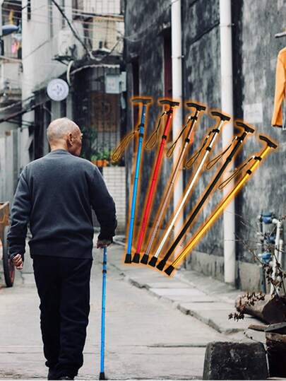 Baston HOG.269 Diseño Plegable y Compacto Ligero y Resistente Libertad y Seguridad en el Senderismo ELE-GATE