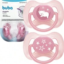 Buba Pacifiers - Màu Hồng baby - Xem 1