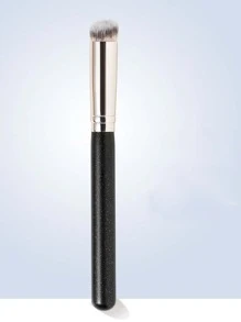 1pc Foundation & Concealer Brush, Nose Contour Kabuki Blush Brush,Perfecting Eye And Face Makeup Brush For Flawless Makeup