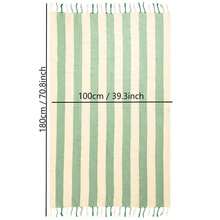 Extra Large Beach Towel For Adults, Lightweight, Quick Drying, Perfect For Travel, Swimming Pool, Beach Parties - Green - View 2