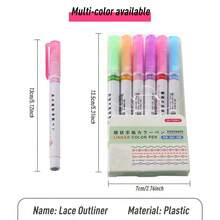 Popular Handwriting Pens For Scrolling, Bullet Journaling, Highlighting, Wave Marking, Marking Notes, Drawing Borders, Dual-Line Markers, And Roller Pens. - Color #4 - View 2