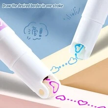 Popular Handwriting Pens For Scrolling, Bullet Journaling, Highlighting, Wave Marking, Marking Notes, Drawing Borders, Dual-Line Markers, And Roller Pens. - Color #4 - View 3