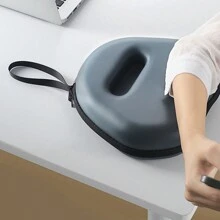 1PC Cloth Cover Portable Headphone Case For Air-Pods Max Earphone Hard Carrying Storage Bag Protective Cover - Cloth-black - View 10