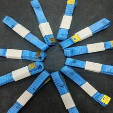 2入組加寬的裁縫尺,柔軟測量衣物尺,身體尺寸,縫紉,測量衣服,1.5米 - 彩色 - 查看 7