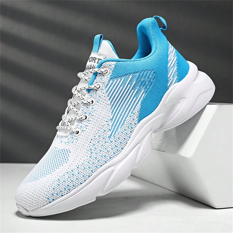 GSLMOLN Men's Fashion Sneakers Running Shoes Train Walking Athletic Tennis Sport Casual Workout Gym - Màu xanh lam - Xem 1