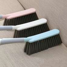 1pc Household Large Soft Bristle Cleaning Brush With Plastic Long Handle, Creative Sofa Cleaning Tool For Home Use - Multicolor - View 8