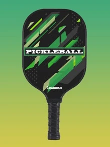 Randish玻璃纖維醃酸黃瓜球拍套裝,顏色鮮艷的綠色 - 綠色 - 查看 2