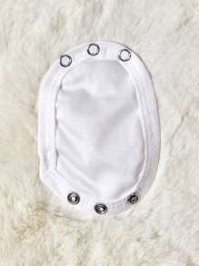 2 piezas de pañales de tela de capa única (delgados, tenga en cuenta el tamaño del botón de metal para evitar un desajuste) para ropa de bebé para gatear/body/mono con broches extendidos, regalos de decoraciones familiares para baby shower