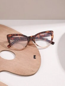 1 đôi Của phụ nữ Mắt mèo Hình dạng , Quá lớn , Đúng mốt & Linh hoạt Trang trí Kính Đối với Thời gian rảnh rỗi & Thích hợp Đối với Hằng ngày Đi làm , Lái , Mua sắm , Đi du lịch , Nhiếp ảnh , Đọc sách , Chơi game , Máy tính Và Điện thoại di động Sử dụng - Nhiều màu - Xem 10