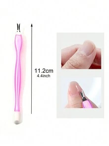 NailShine 12入組隨機多色修甲器,適用於美甲 - 彩色 - 查看 8