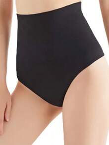 Tanga Faja Panty Calzon Invisible Reductora Tipo Colombina - Negro - Ver 3