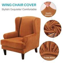 Sofa Covers - Orange - View 7