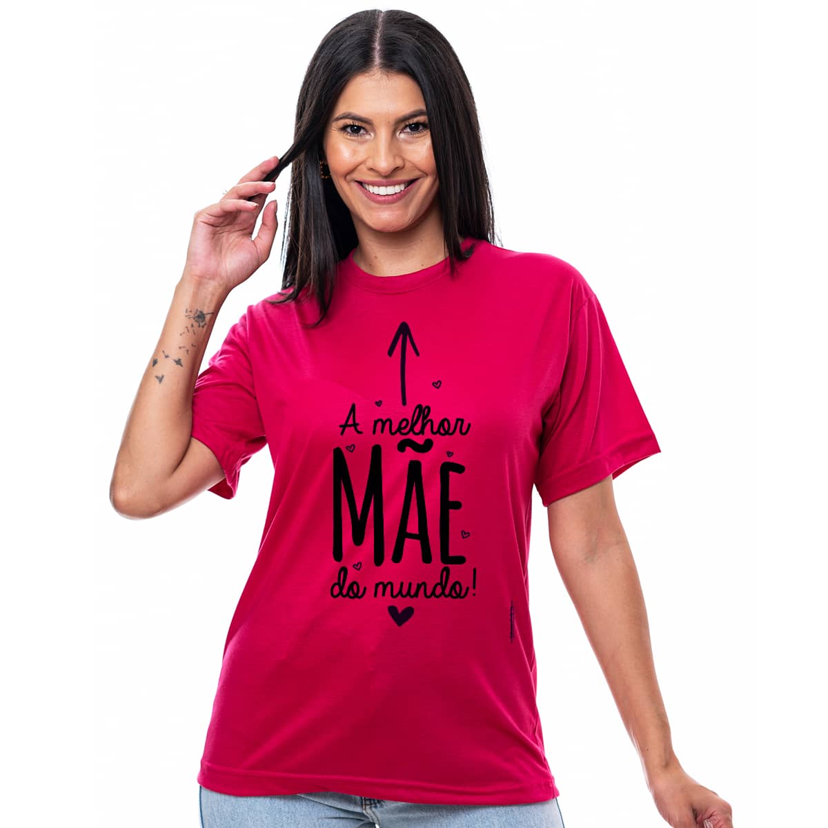 Women T-Shirts - 紅色 - 查看 1