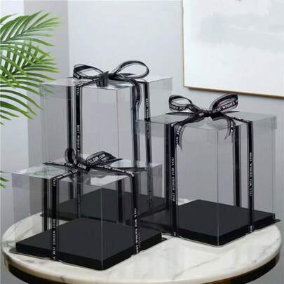 Hộp quà tặng tiệc/lễ hội 1pc, hộp đựng quà tặng 2 lớp/3 lớp, Giáng sinh