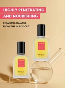 Ecolchi 1入組60ML，富含角蛋白膠原蛋白和摩洛哥堅果油，無硫酸鹽，無對羥基苯甲酸酯，讓您的頭髮柔滑光滑/柔軟/有光澤/水潤/強韌，適用於干燥和受損頭髮，適用於日常護髮程序 - 香檳色 - 查看 6