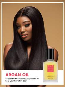 Ecolchi 1入組60ML，富含角蛋白膠原蛋白和摩洛哥堅果油，無硫酸鹽，無對羥基苯甲酸酯，讓您的頭髮柔滑光滑/柔軟/有光澤/水潤/強韌，適用於干燥和受損頭髮，適用於日常護髮程序 - 香檳色 - 查看 1