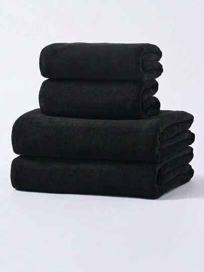 1pc Super Soft Microfiber Absorbent Quick Dry Solid Color Adult Bath Towel, Suitable For Home, Hotel, Salon, Hair Drying, Face Washing, Large 40*80 Towel Or Absorbent Quick Dry Towel For Bathing, Yoga Mat, Sun Protection Shawl, Suitable For Travel, Camping, Beach, Swimming, Beach Wrap 1pc Or Extra Large 80*160 Bath Towel 1pc