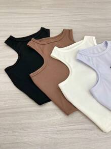 Women Tank Tops & Camis - 彩色 - 查看 3