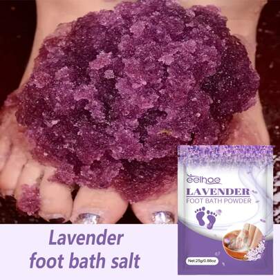 Sal De Baño De Pies Suaviza La Queratina, Limpia Y Nutre Los Pies, Hidrata Y Hace Que La Piel De Los Pies Sea Suave Y Delicada, Adecuada Para Hombres Y Mujeres