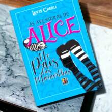 AS AVENTURAS DE ALICE Livro de Lewis Caroll Editora Pé da Letra - Damasco - Visão 1