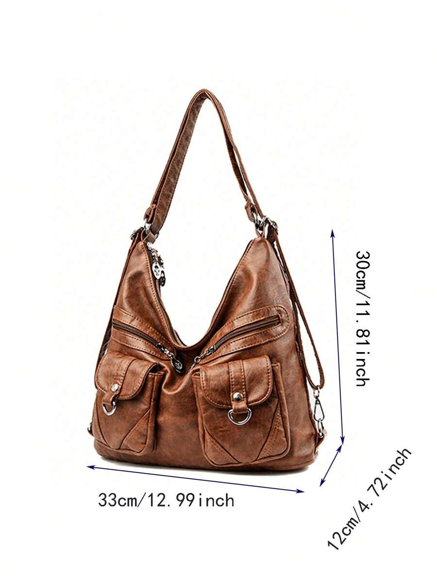 Fashion Designer Women Bag Vintage Leather Shoulder Bags For Women