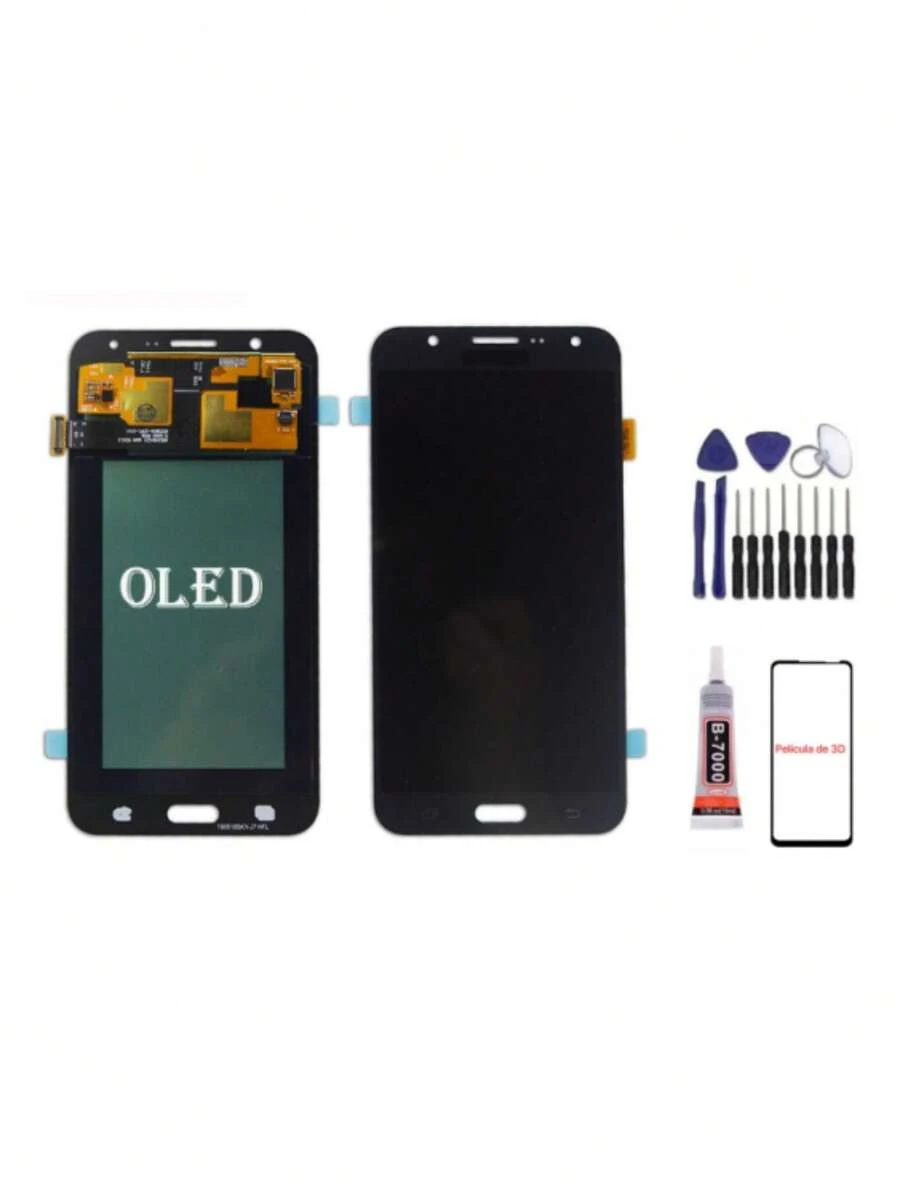 Mobile Phone LCD Screens - Màn hình Oled đen + Phim 3D + Phím + Keo 15ml - Xem 1