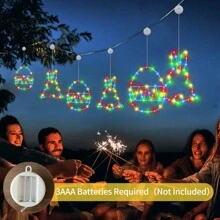 2 Packs Easter Egg Bunny Window Lights Easter Decorations Battery Operated 45 LED Easter Egg 30 LED Rabbit Waterproof Colorful Lights Easter Decorations Indoor Outdoor Home Party Decor - Multicolor - View 7