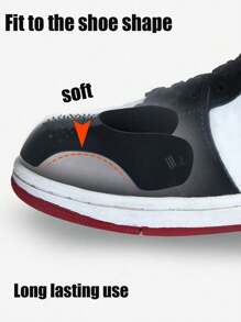 1 Pair Sneaker Shoe Shields - Crease Protectors - Protects Against Shoe Creases - Anti-Crease Shield - Men's & Women's