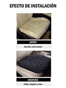 Kit De Fundas Universales Para Asientos De Automóvil Con 3 Piezas - Negro - Ver 2