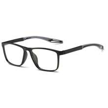 Gafas deportivas unisex que cambian de color, cuadradas, modernas, para negocios, exteriores, TR, cómodas, ultraligeras y antideslizantes, gafas para vacaciones. - Multicolor - Ver 4